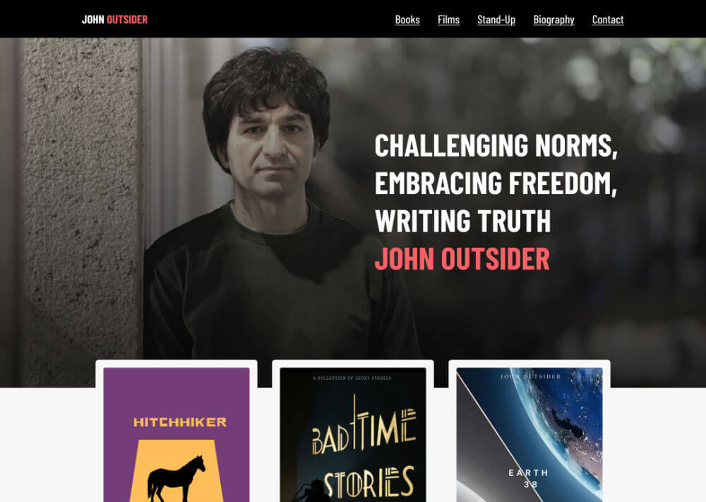 John Outsider Home Page